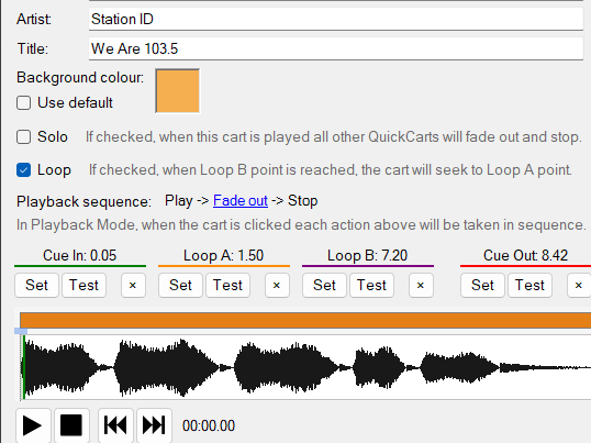 Drop in your audio