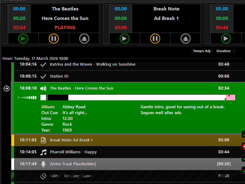 PlayIt Live on air in live-assist mode