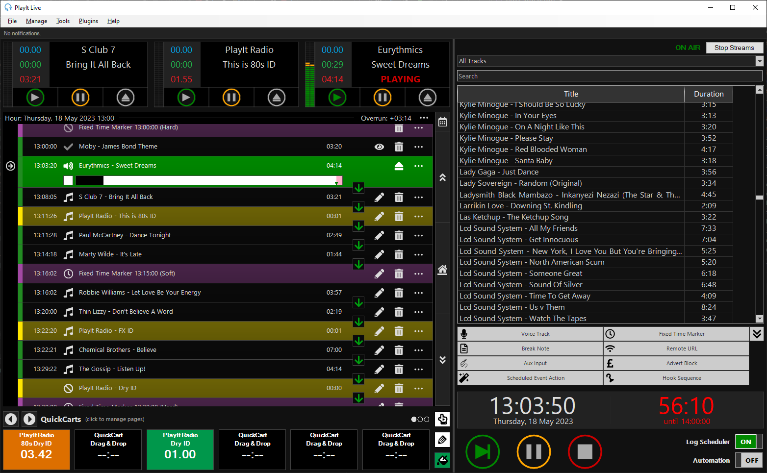 broadcast radio playout automation software