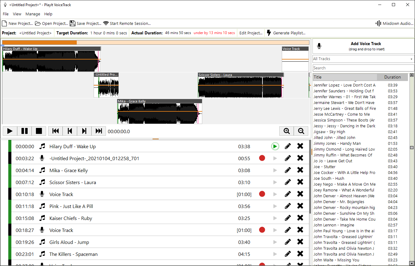 VoiceTrack screenshot