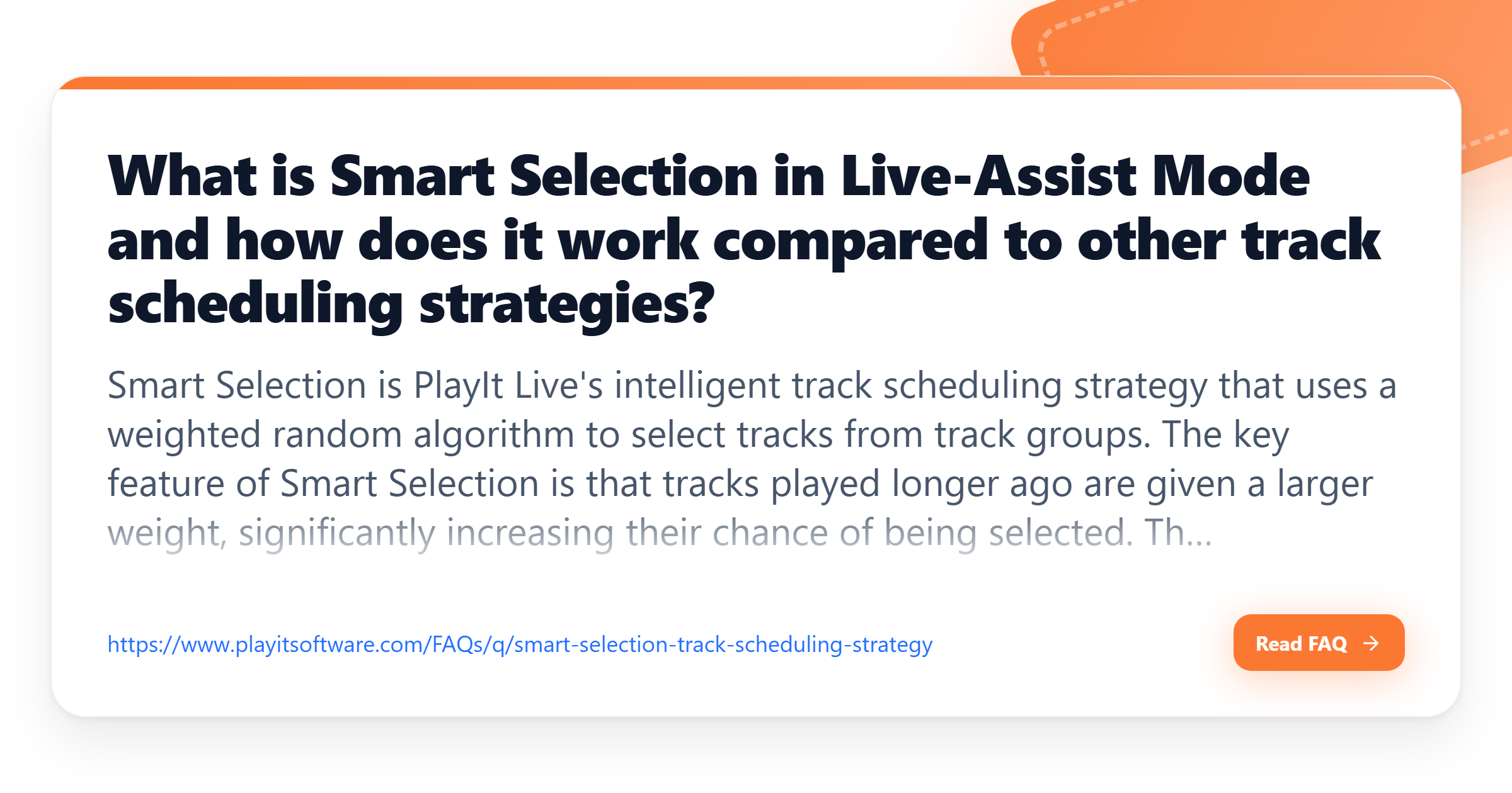 What is Smart Selection in Live-Assist Mode and how does it work ...