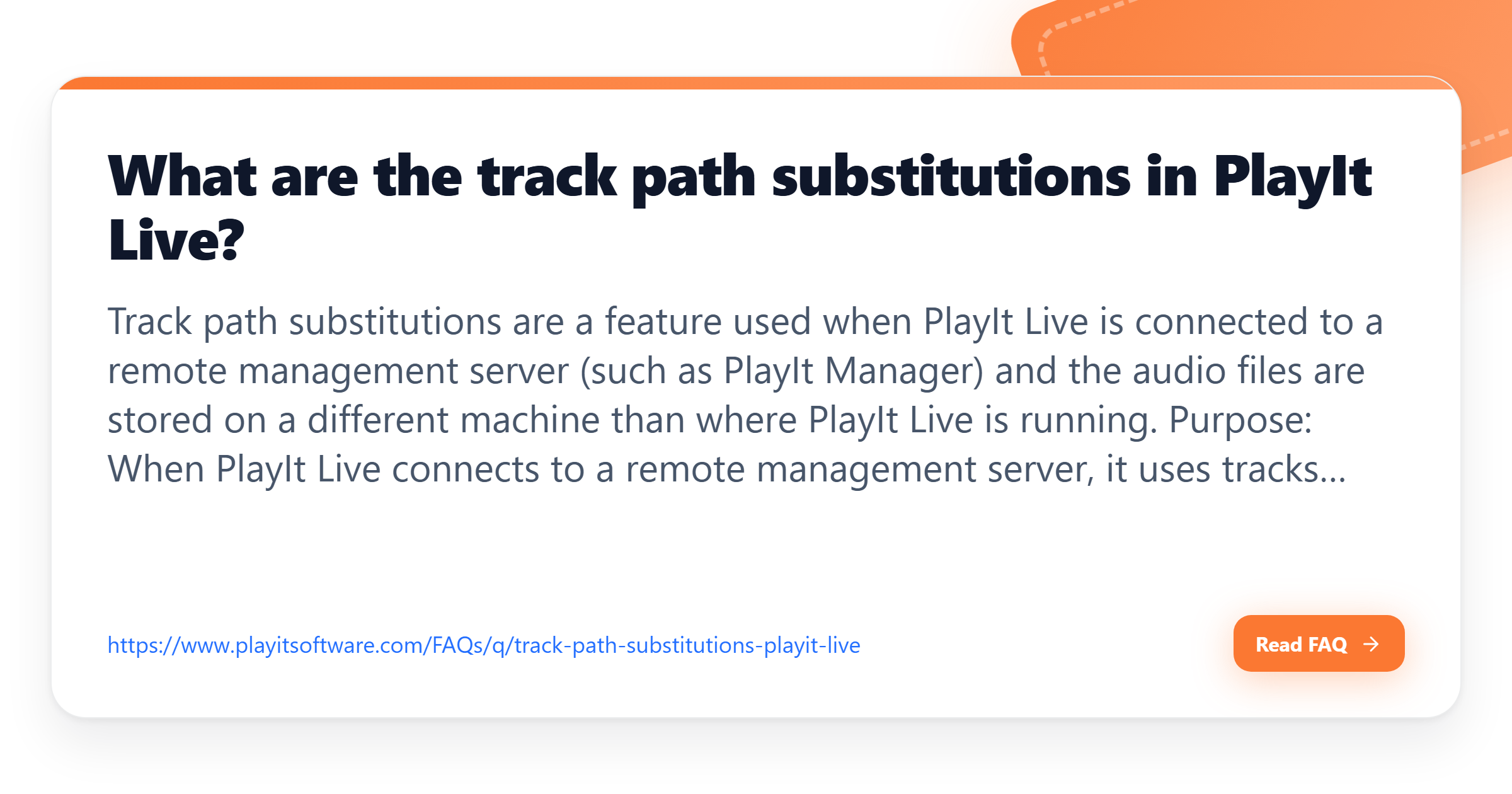 What are the track path substitutions in PlayIt Live? - PlayIt Software